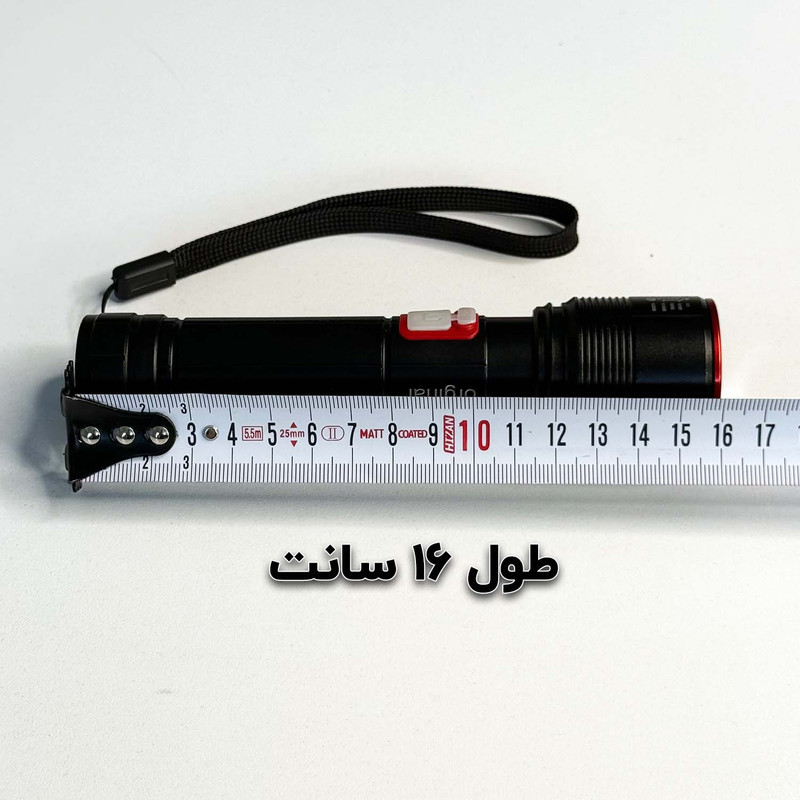 چراغ قوه دستی اسمال سان مدل P7 کد 2167 با نور مهتابی