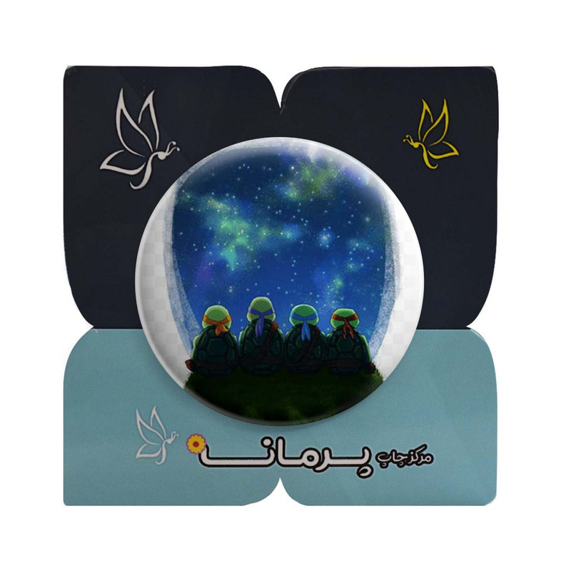 مگنت پرمانه طرح لاکپشت‌های نینجا کد pmag.10011