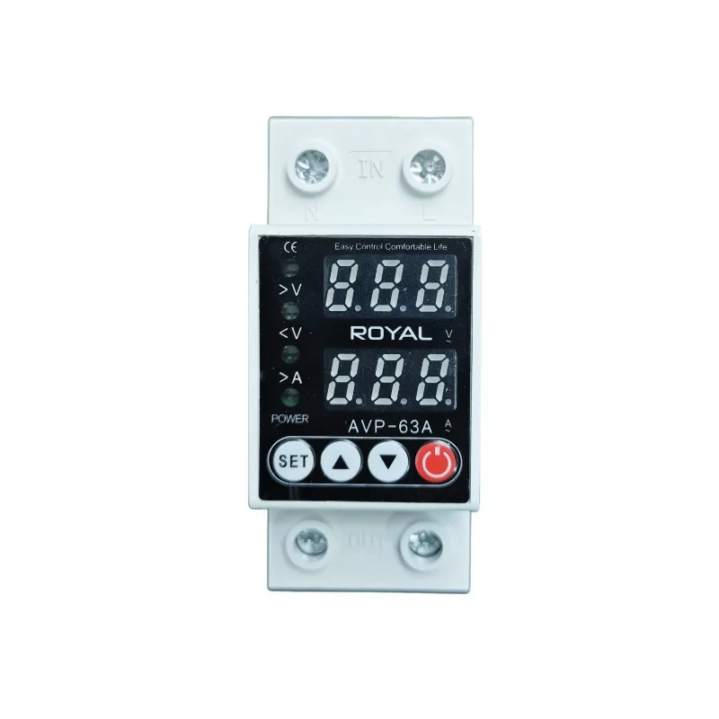 محافظ ولتاژ 63 آمپر رویال مدل 2P63A