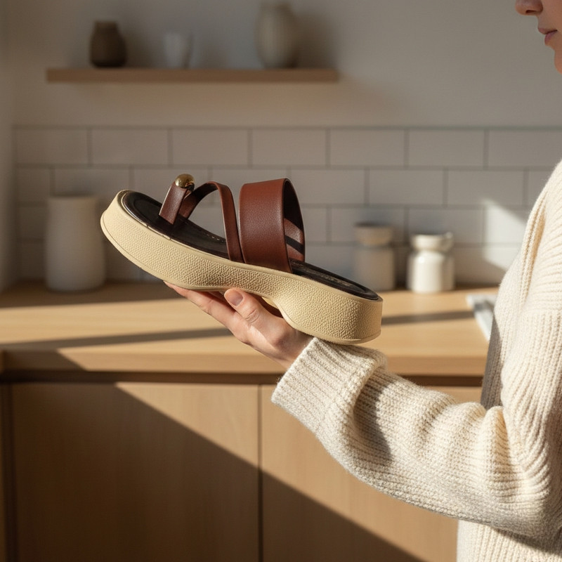 دمپایی لاانگشتی زنانه مدل انژو