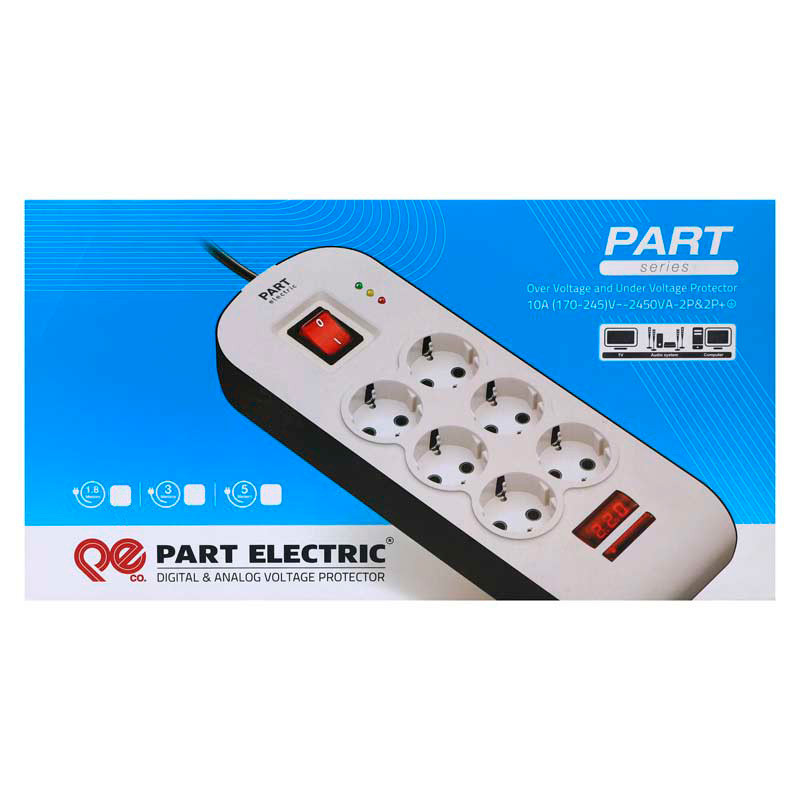 محافظ ولتاژ پارت الکتریک مدل PE8794
