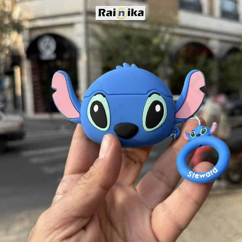 کاور رینیکا مدل Galaxy 3Pro Stitch مناسب برای کیس هدفون سامسونگ Galaxy Buds 3  Buds 3 Pro (2024)  Buds 3 Fe (2025)