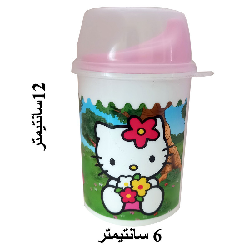 لیوان نی دار کودک کد 3034K