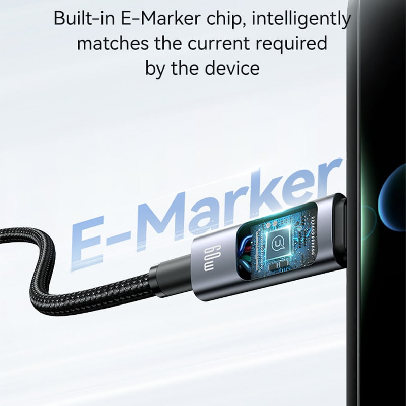 کابل تبدیل usb  usb-c به usb-c  micro usb  لایتنینگ یوسمز مدل sj736 طول 2 متر