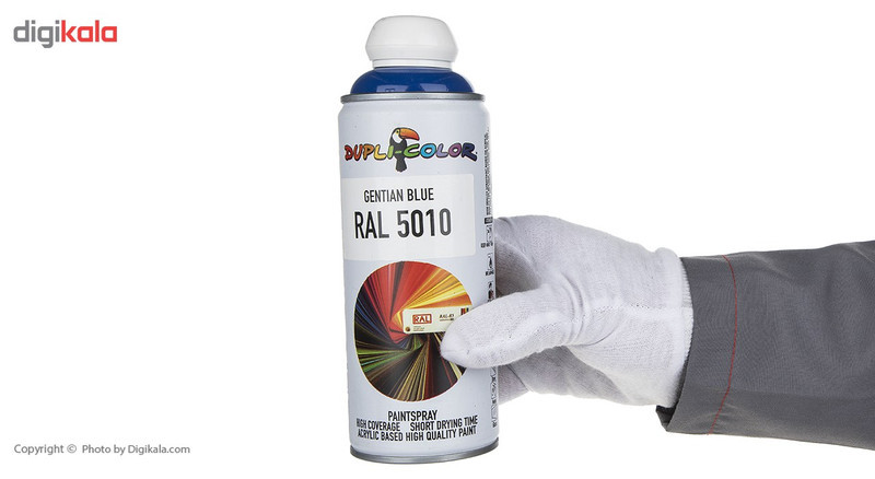 اسپری رنگ آبی دوپلی کالر مدل RAL 5010 حجم 400 میلی لیتر