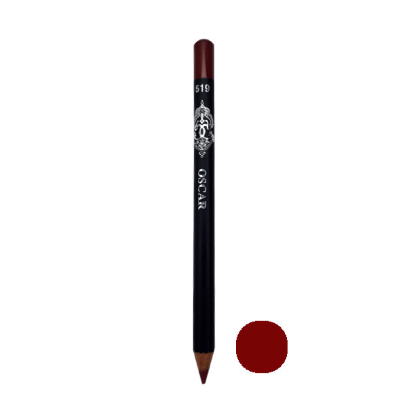 مداد لب اسکار مدل waterproof شماره 519