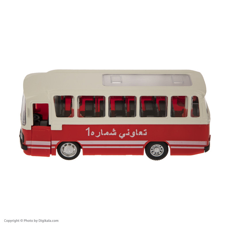 ماشین بازی طرح اتوبوس تعاونی 302 کد 02