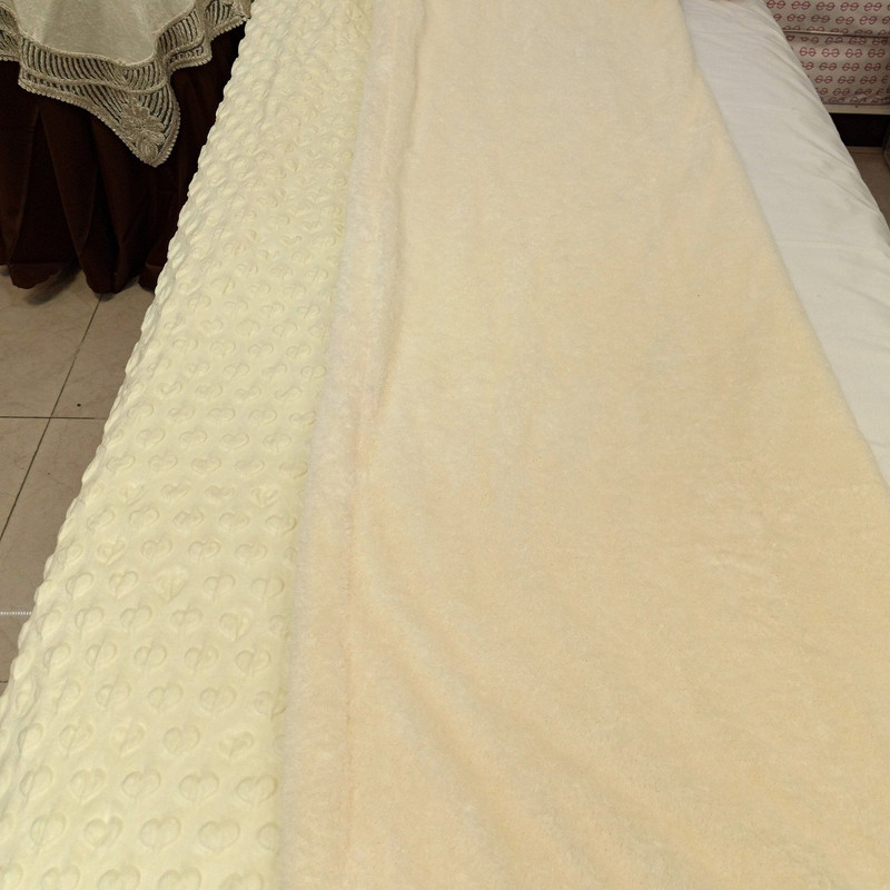 پتو دو لایه 1 نفره مدل کریستال قلبی سایز 220x160 سانتی‌متر