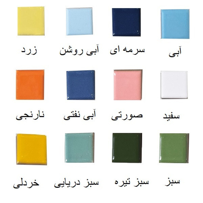 کاشی مدل استخری کد M 01 مجموعه 144عددی