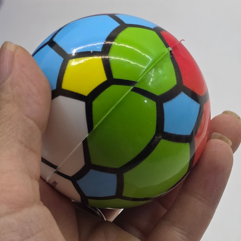 توپ بازی ناب سل مدل  پرشی هفت رنگ کد NAAB00123 JUMPING BALL