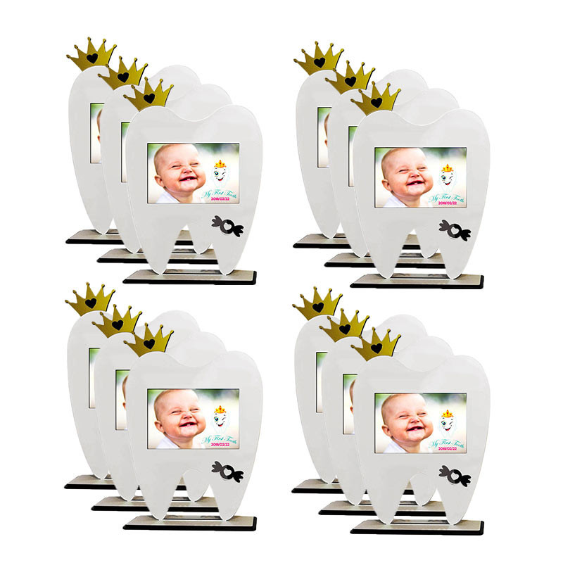 گیفت نوزادی طرح دندونی مدل MKids05A بسته 12 عددی