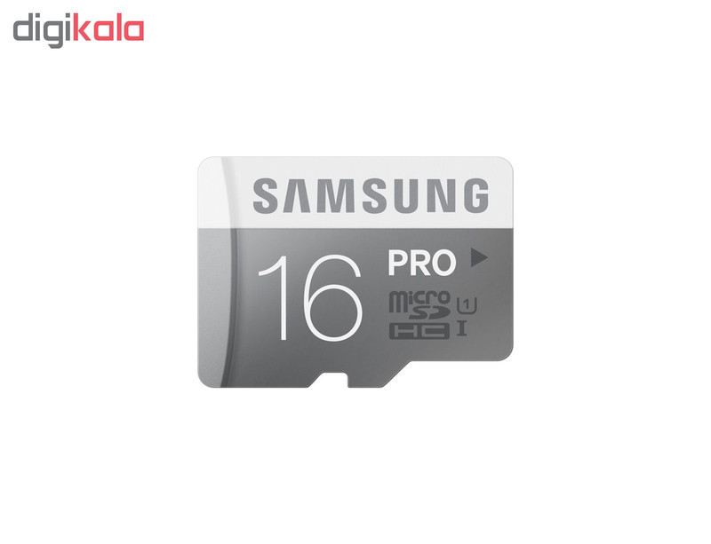کارت حافظه microSDHC سامسونگ مدل Pro کلاس 10 استاندارد UHS-I U1 سرعت 90MBps ظرفیت 16 گیگابایت به همراه آداپتور SD