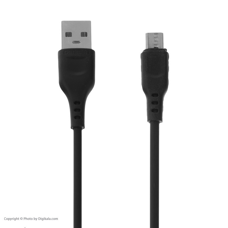 کابل تبدیل USB به microUSB دن‌من مدل D01V طول ۱ متر