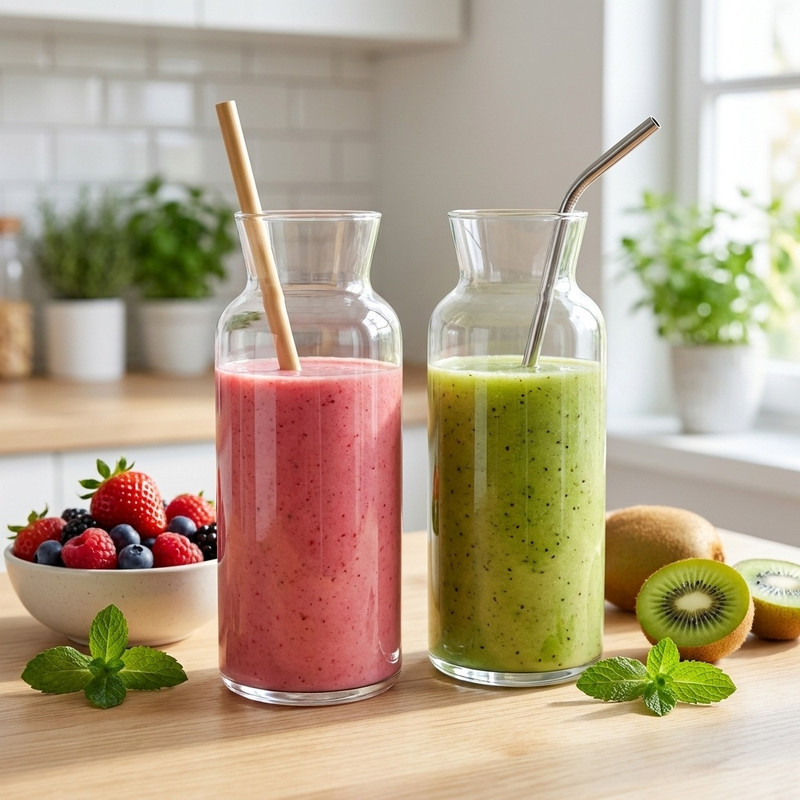لیوان طرح اسموتی بسته 2 عددی