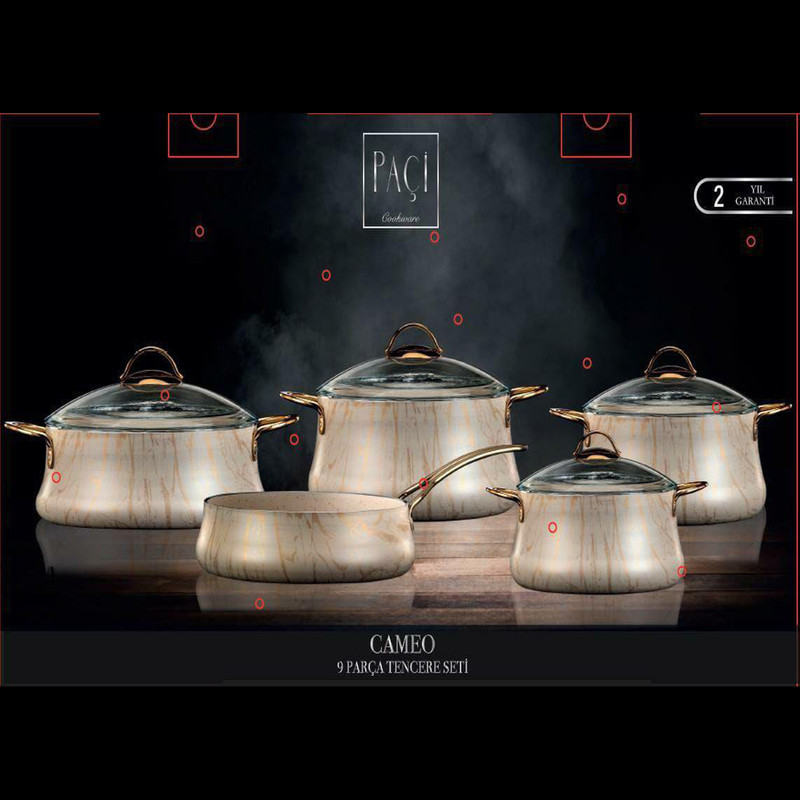 سرویس پخت و پز 9 پارچه پاچی مدل CAMEO