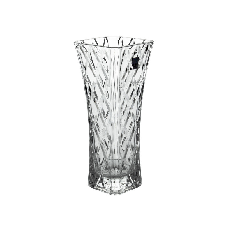 گلدان دکوری تویو ساساکی مدل رین کوچک کریستالی، ابعاد 8x8x20 سانتی‌متر، وزن 750 گرم