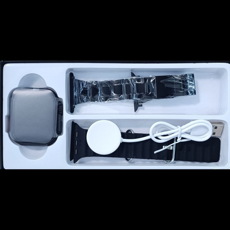 ساعت هوشمند ۴۹ میلیمتری مفیت پلاس مدل  ME17 ULTRA3 با بند فلزی و سیلیکونی