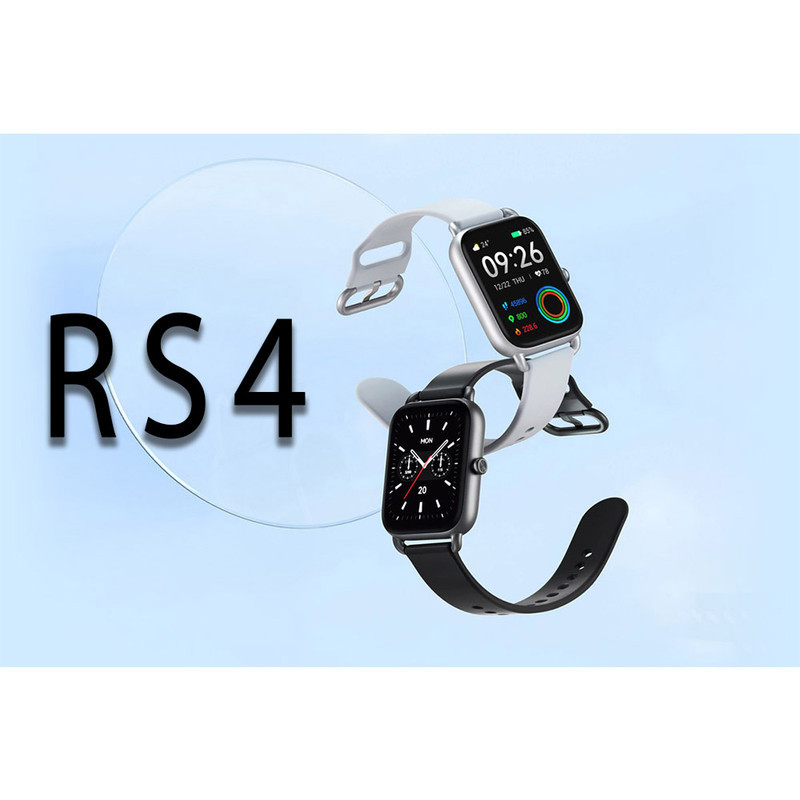 ساعت هوشمند 45.2 میلی متری هایلو مدل RS4 GLOBAL با بند سیلیکونی