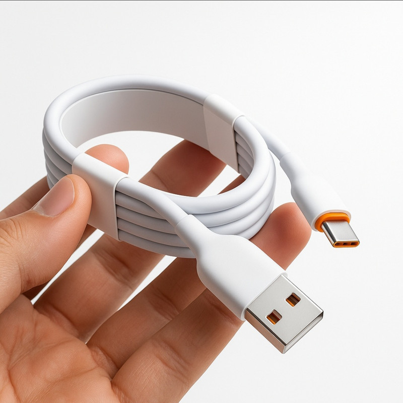 کابل تبدیل USB به USB-C مدل A12 با طول ۱ متر