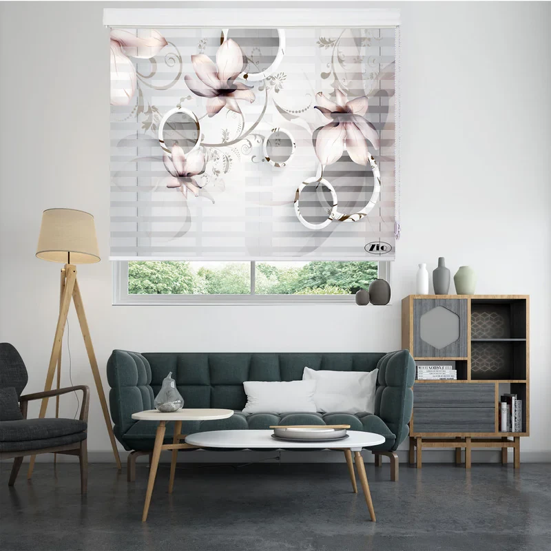 پرده زبرا زیو مدل 3D-1174 سایز 100x200 سانتی متر