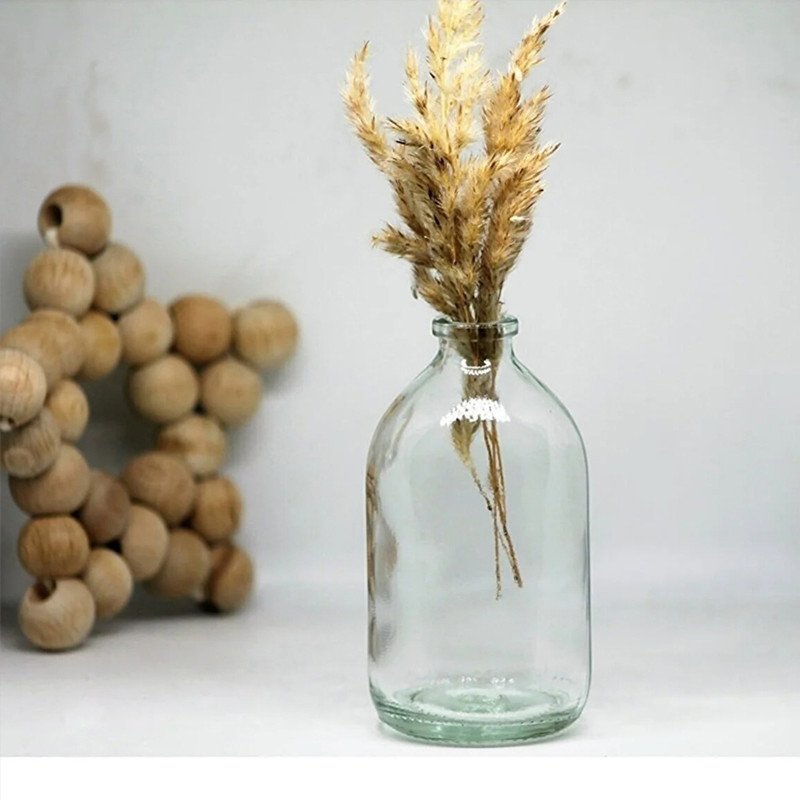 بطری دکوری مدل شیشه ای کد Ma2 بسته 2 عددی