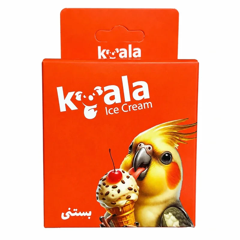 بستنی پرندگان کوآلا مدل Ice cream block وزن 50 گرم