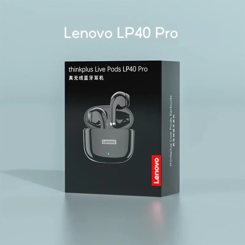 هدست بی سیم لنوو مدل MRE LP40 PRO LOW LATENCY TWS