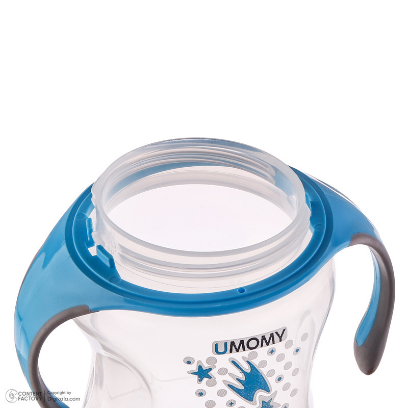آبمیوه خوری یومامی طرح گربه فضانورد کد 140 حجم 340 میلی لیتر