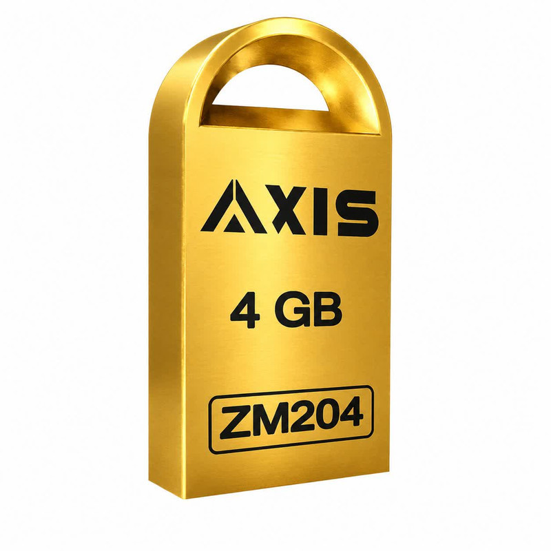 فلش مموری اکسیس مدل ZM204 ظرفیت 4گیگابایت با رابط USB 2.0