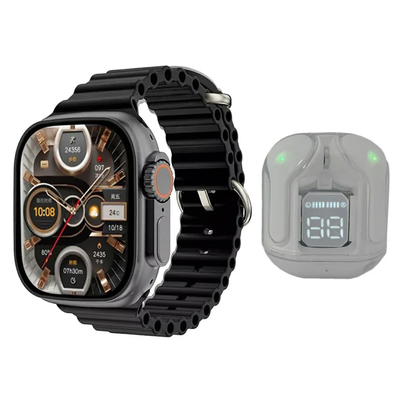 ساعت هوشمند ویسمی مدل WS-X19 Ultra 3 به همراه هدفون بلوتوثی
