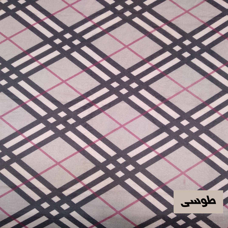 پتو مسافرتی یک نفره مدل موهر  سایز 200x150 سانتی‌متر