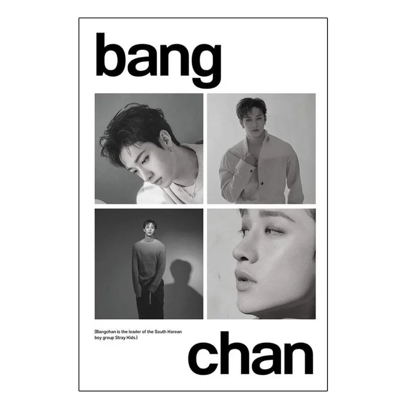 پوستر مدل استری کیدز Stray kids طرح بنگ چان Bang Chan کد 772