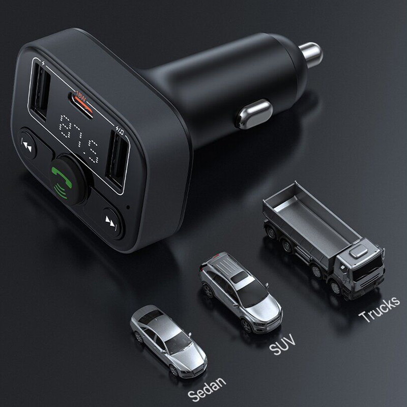 پخش‌کننده اف ام و شارژر فندکی خودرو بیسوس مدل S-09 Lite