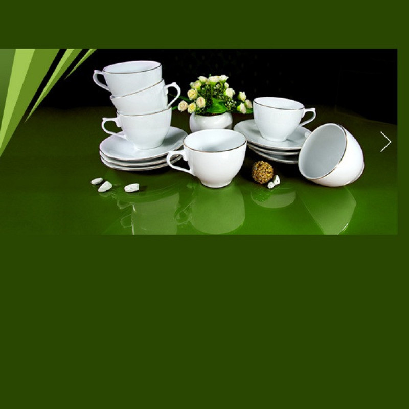 سرویس چای خوری 14 پارچه لمونژ مدل کارمن کد 659