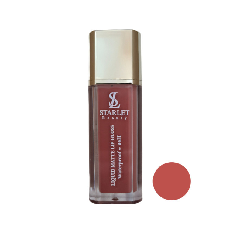 رژ لب مایع مات استارلت مدل Waterproof شماره 803