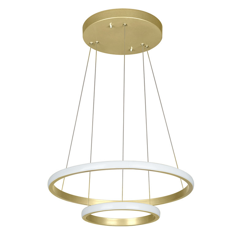 چراغ آویز 2 حلقه چشمه نور کد LC63752H-A