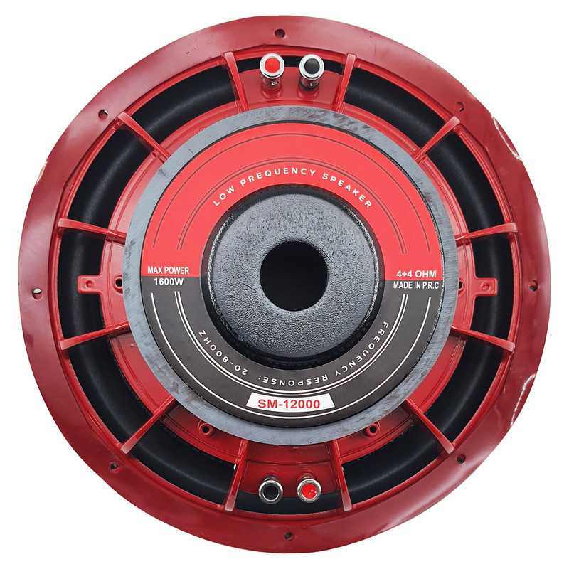 ساب ووفر پشت خودرو مدل SM-12000 سایز 12 اینچ