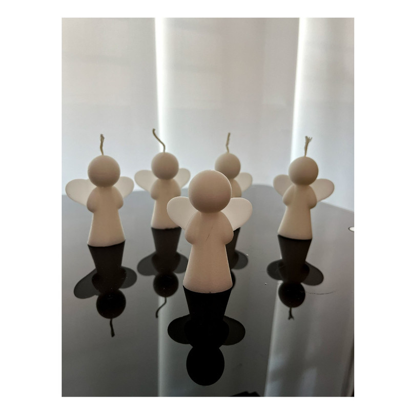 شمع مدل فرشته - 1
