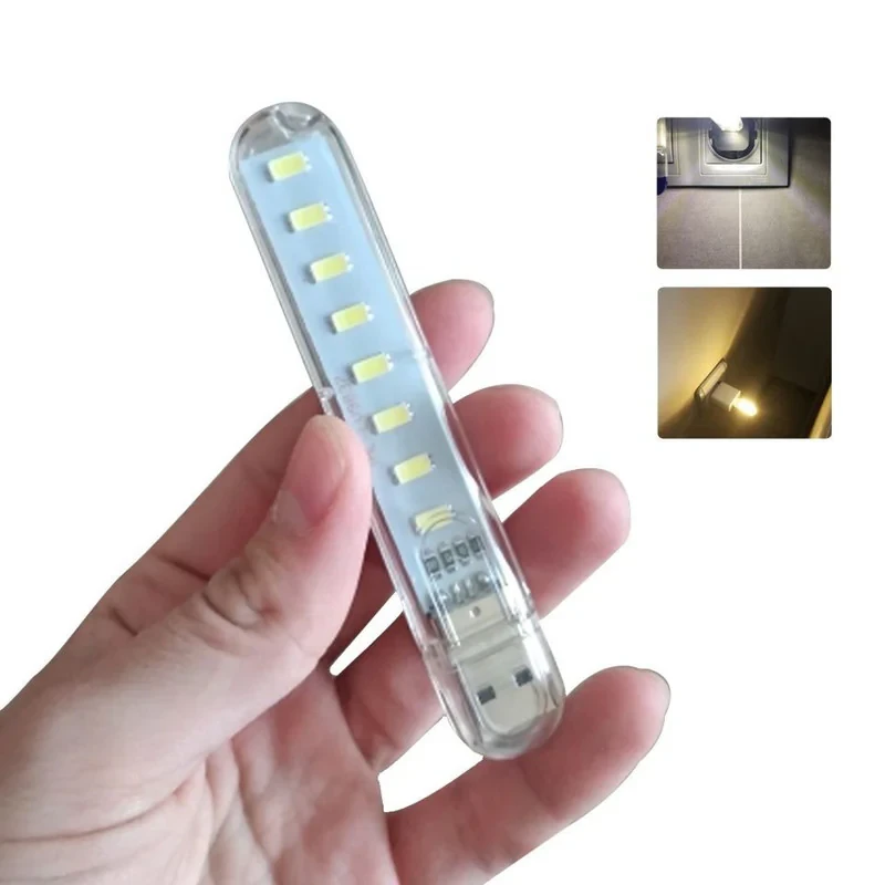 چراغ LED یو اس بی مدل 4W بسته 10 عددی