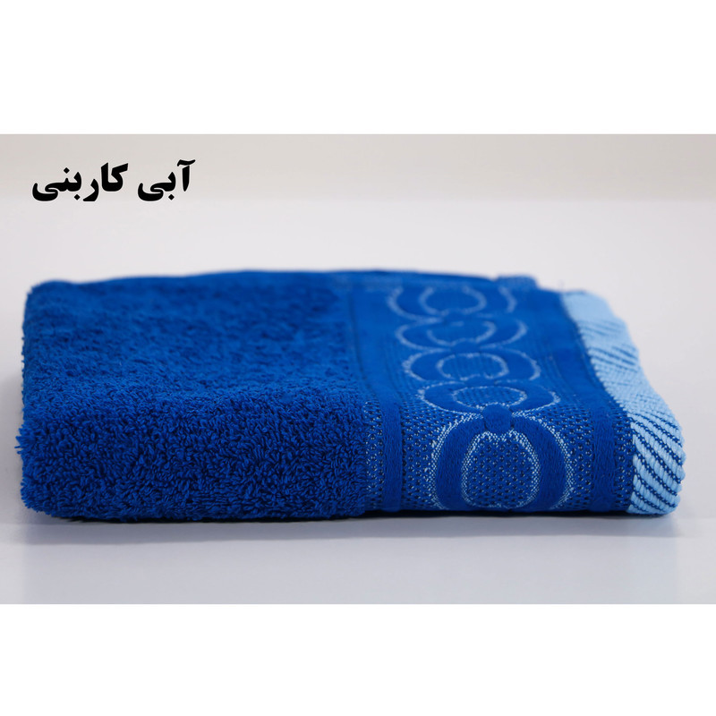حوله دستی بهبافت آذر مدل چاین سایز 40x80 سانتی متر