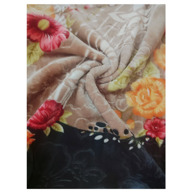 پتو یک نفره گلبافت مدل برتر کد 131 سایز 220x160 سانتی‌متر