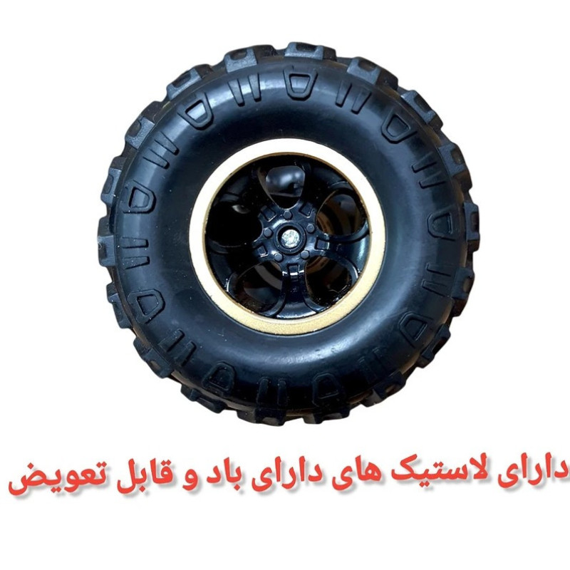 ماشین بازی کنترلی راک کراولر مدل آفرودی دودزا کد E20
