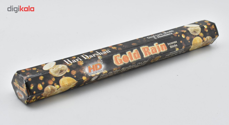 عود هاری دارشان مدل Gold Rain بسته 20 عددی