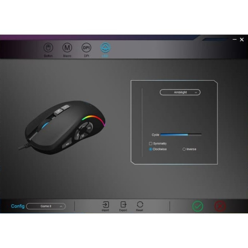 ماوس مخصوص بازی ام کی ای اس پی ان مدل X9