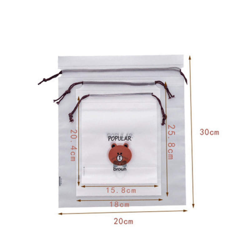 کیف لباس زیر زنانه طرح خرسی کد broun-25