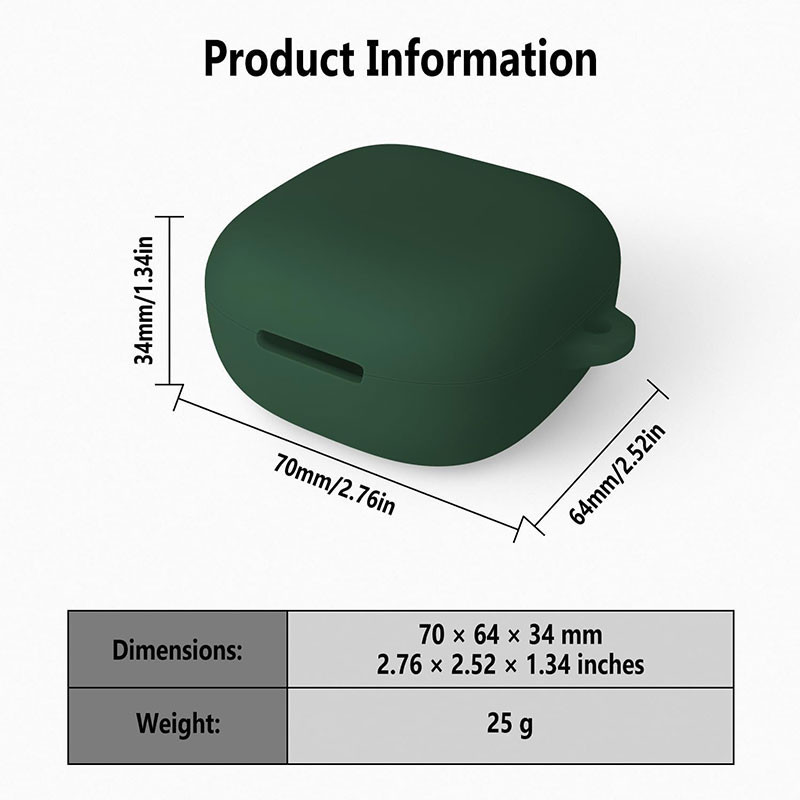 کاور مسیر مدل SilicR مناسب برای کیس هدفون بی سیم انکر Soundcore R60i NC