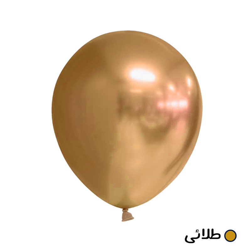 بادکنک مدل لاتکس کروم بسته 10 عددی