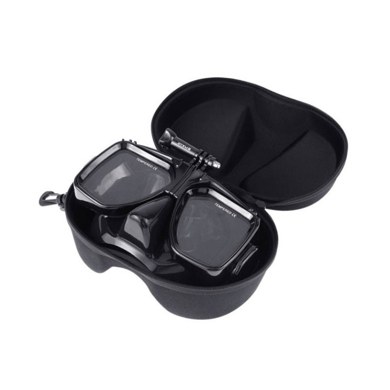 ماسک غواصی و پایه نگهدارنده پلوز مدل PU401b