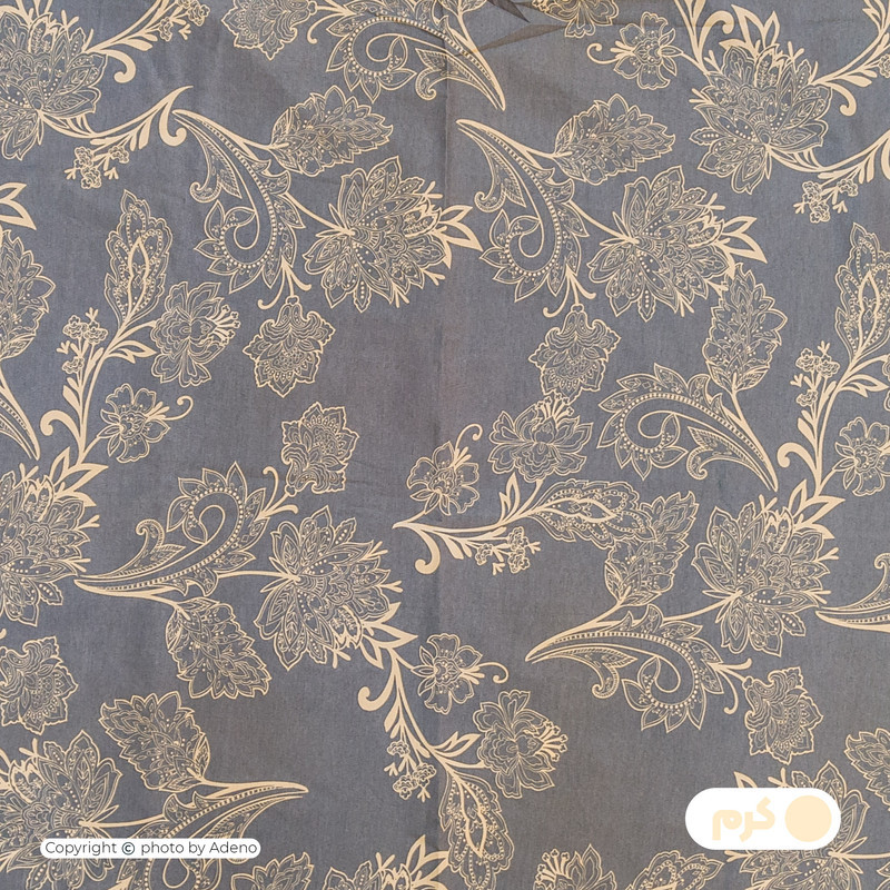 ملحفه آدنو مدل مهرانه کد IR197 دونفره سایز 180x200 سانتی متر