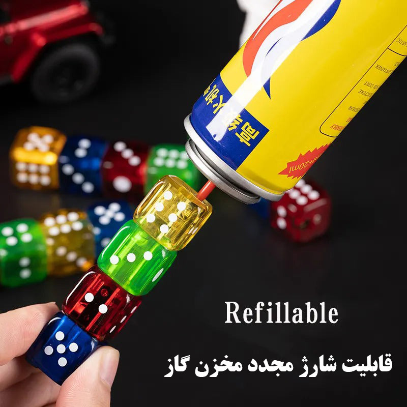 فندک گازی مدل رقص نور دار